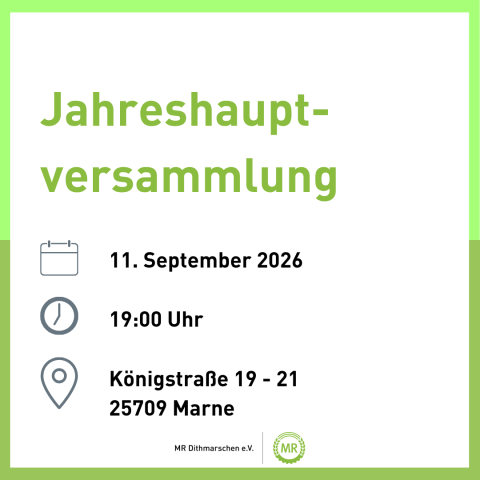 Jahreshauptversammlung